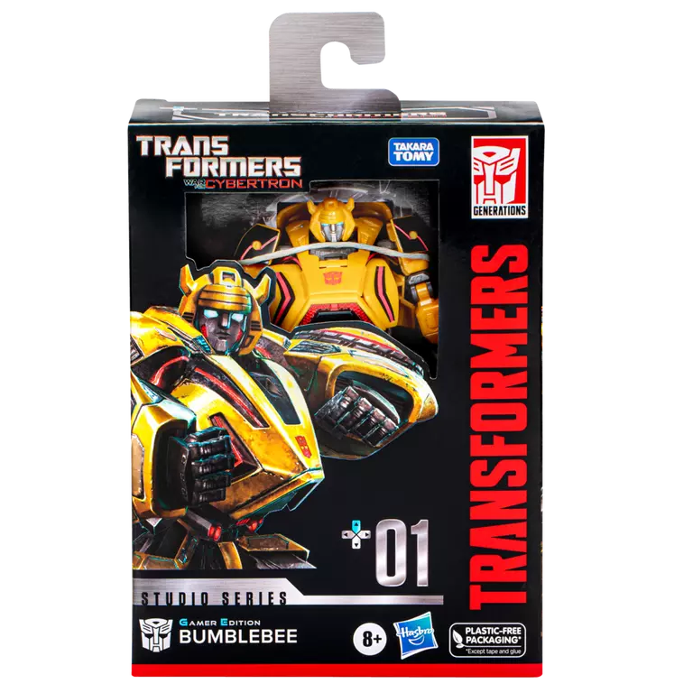 Transformers Generations Studio Series Deluxe 01 Gamer Edition Bumblebee