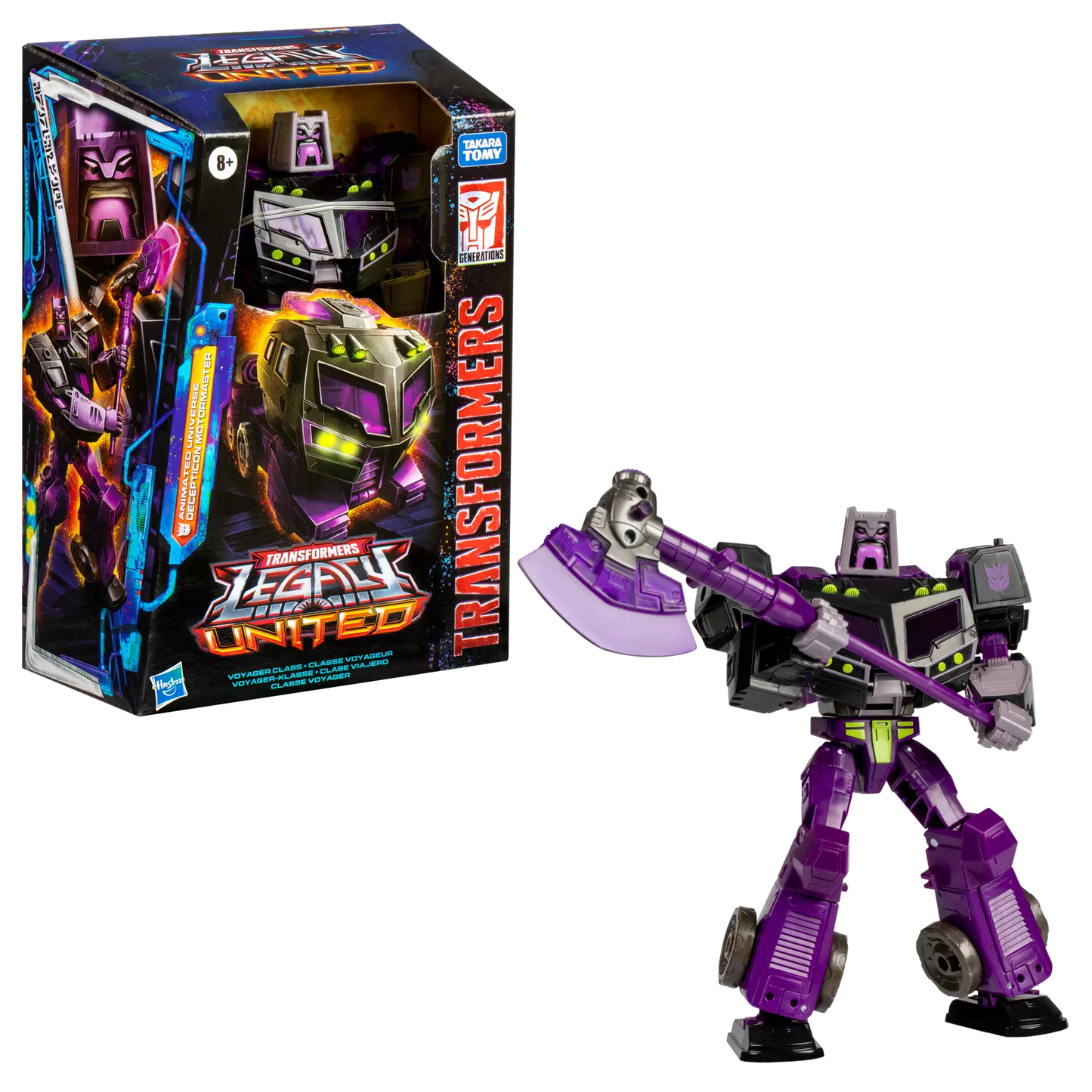 transformers generations legacy united voyageur decepticon motormaster hasbro