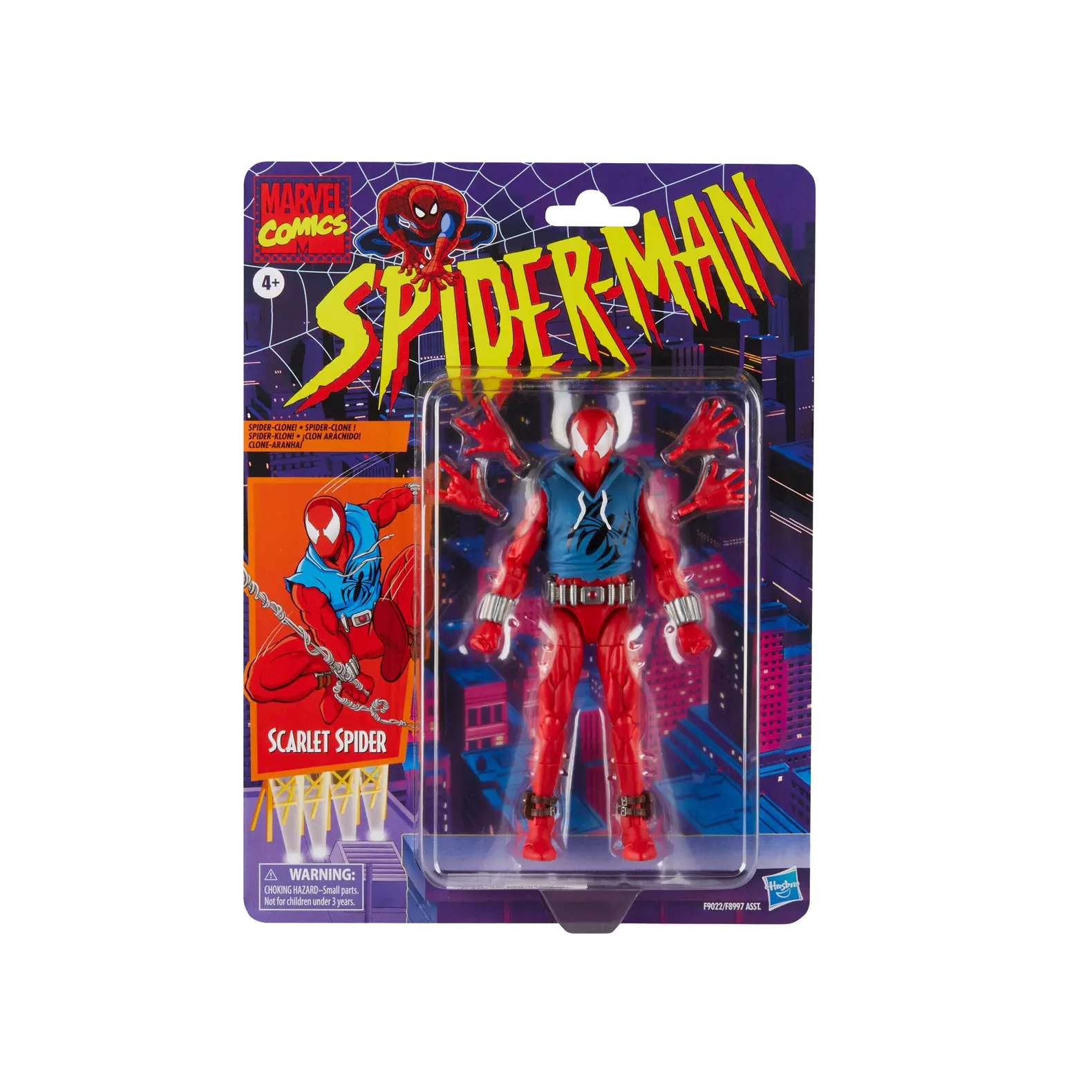 marvel legends series scarlet spider hasbro