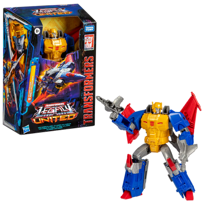 Transformers Generations Legacy United Voyageur Class G1 Universe Metalhawk