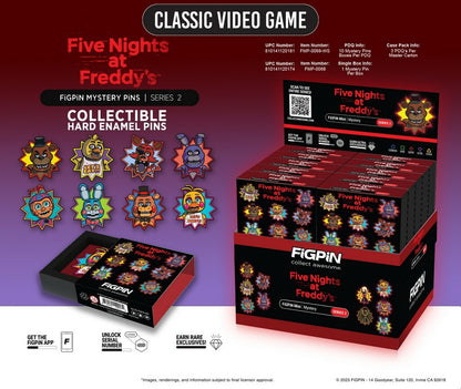 Mystery Mini Pins Five Nights at Freddy's: Klassisches Videospiel – Serie 2