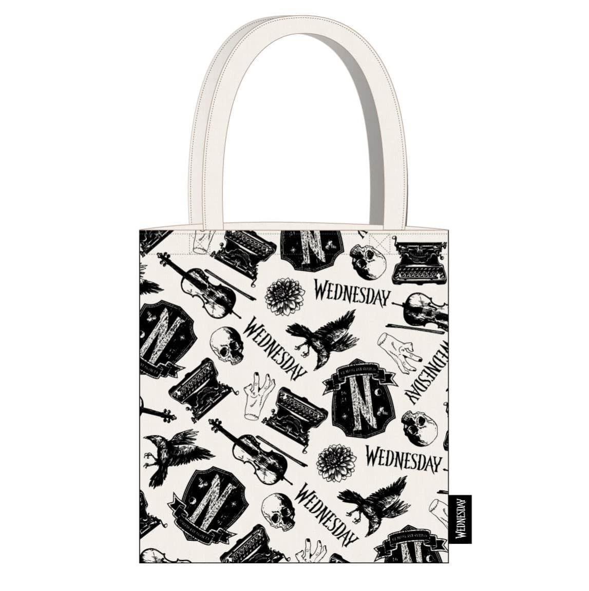 MERCREDI Symboles Tote Bag 36x39cm