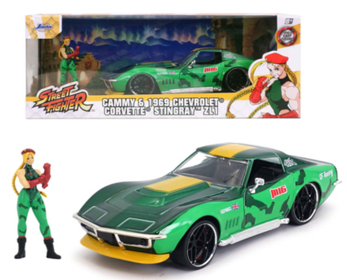 street fighter cammy 1969 chevrolet corvette stingray zl1 1 24