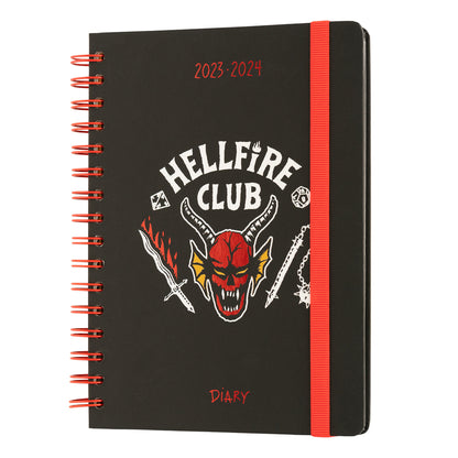 Diary 2023/2024 Stranger Things - Hellfire Club