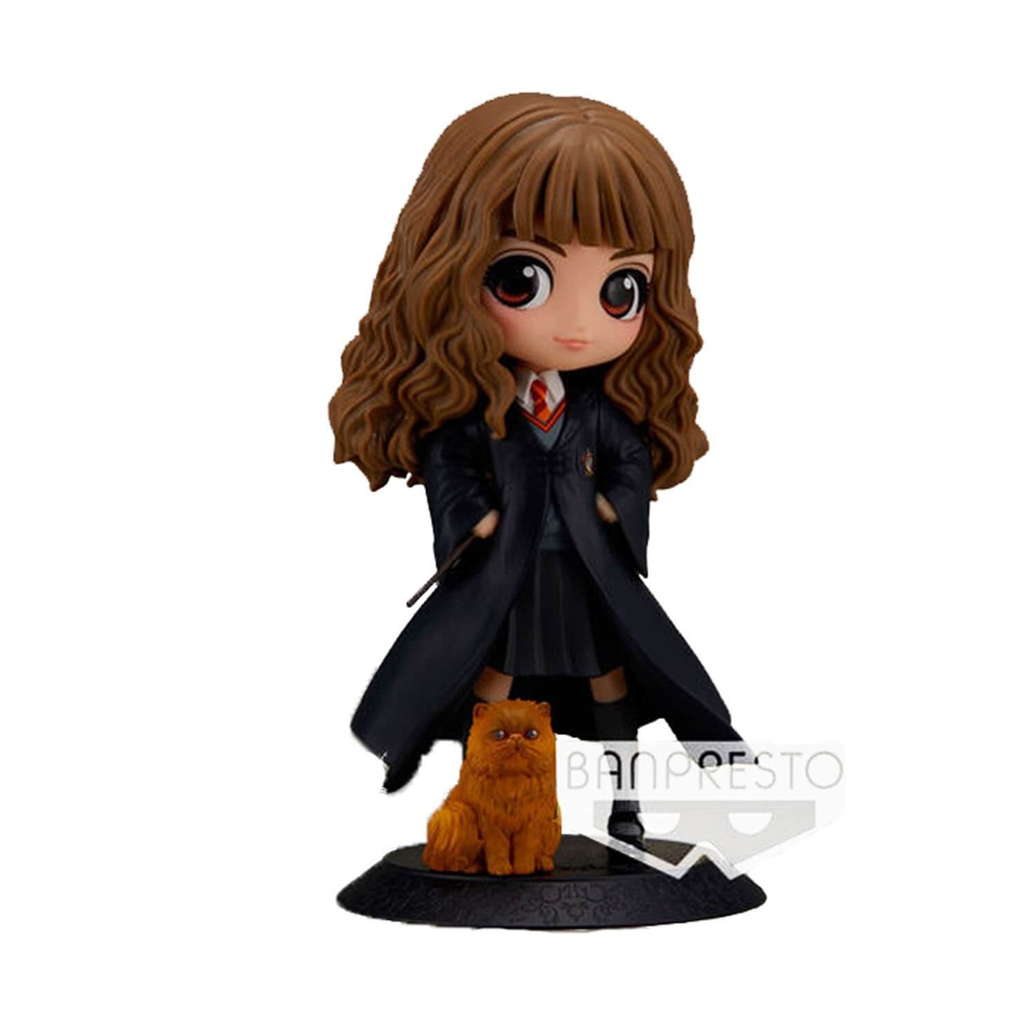 Q Posket Hermione avec Pattenrond Banpresto Harry Potter