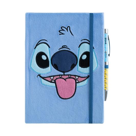 Carnet  Fourrure + Stylo Projecteur Lilo & Stitch - Stitch