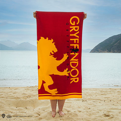 Serviette de plage Harry Potter Gryffondor Cinereplicas