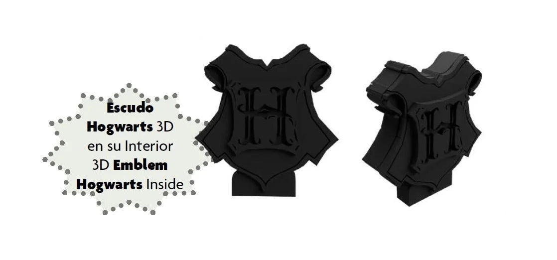 Mug Figurine Intérieur 3D Harry Potter  - Gryffondor - PRECOMMANDE*