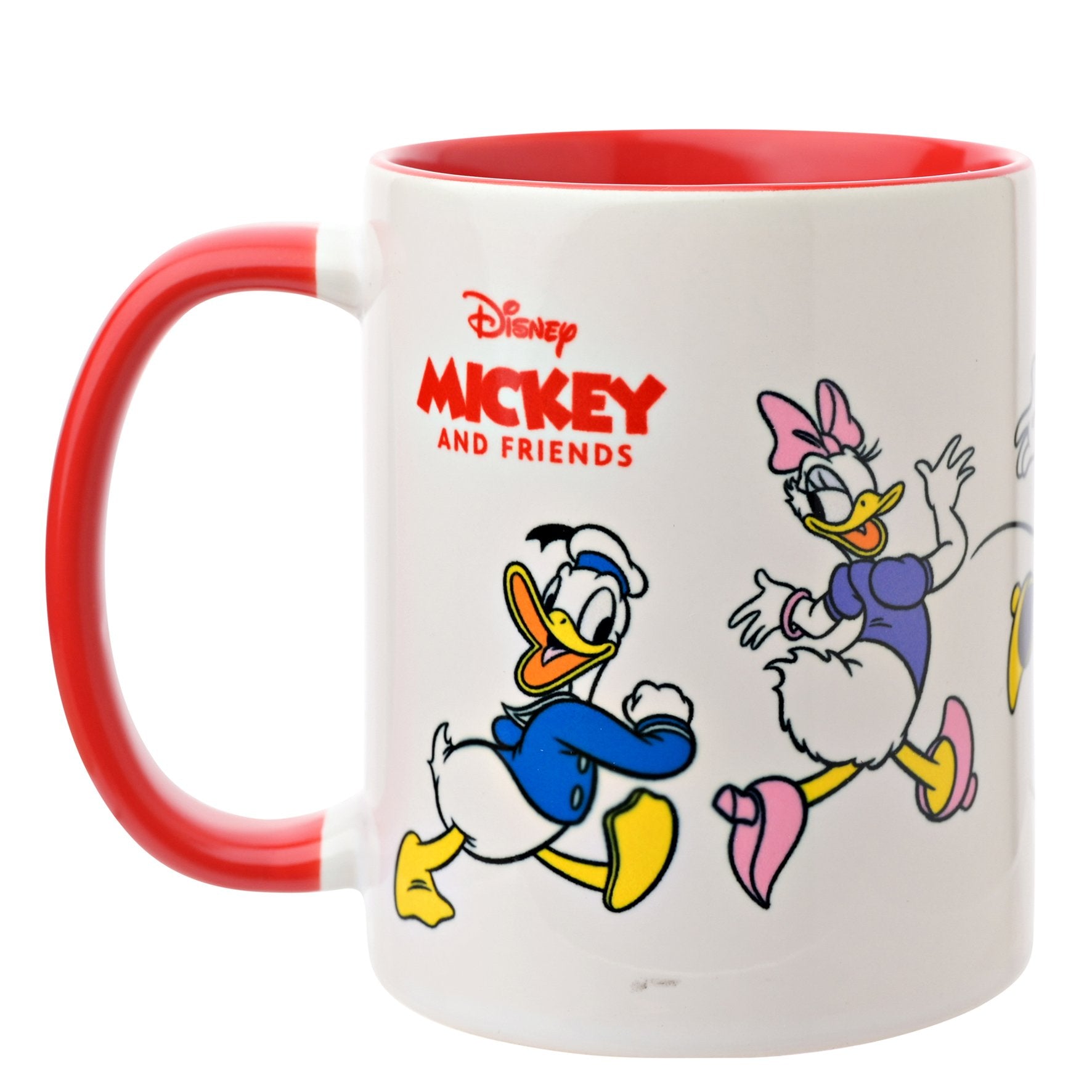 DISNEY Mickey & Friends Mug Interieur Coloré 325ml