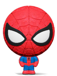 MARVEL Spider-Man Figurine Elastikorps 10cm