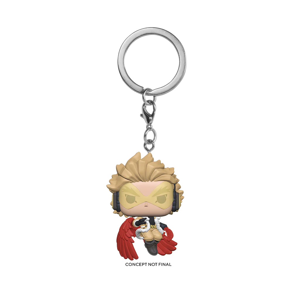 MY HERO ACADEMIA Pocket Pop Keychain Hawks Keigo Takami MHA