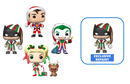 Super Heroes DC Holiday 4 PACK (SE)