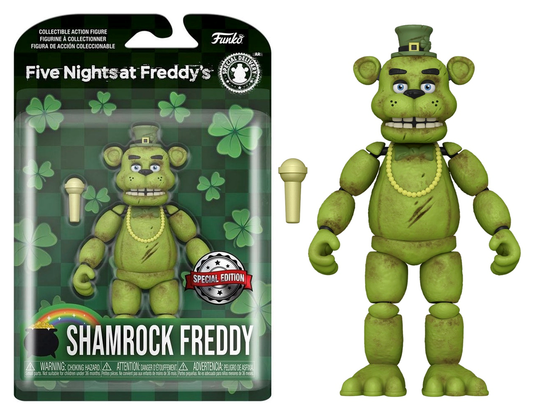 FIVE NIGHTS AT FREDDY'S S7- Shamrock Freddy Action Figure POP 12.5cm