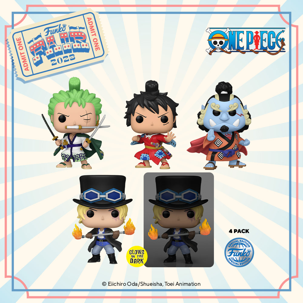 ONE PIECE Pop! - 4-PACK (SE) - PRECOMMANDE*