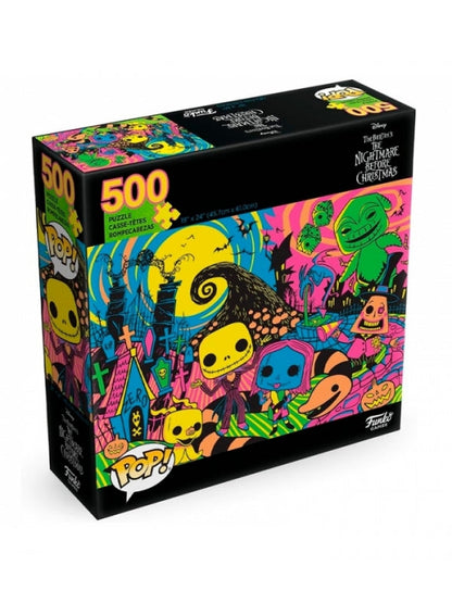 pop the nightmare before christmas puzzle black light