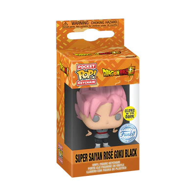 Super Saiyan Rosé Goku Black (Glow) - Pop! Keychain