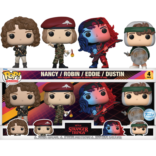STRANGER THINGS POP 4pk Special Edition