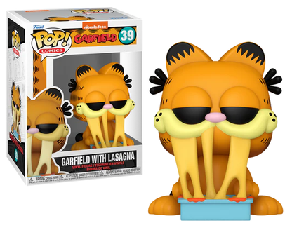 GARFIELD POP Comics N° 39 Garfield avec Plat de lasagne