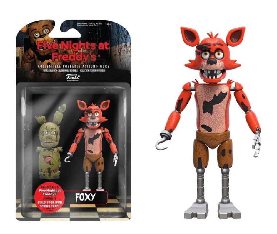 FIVE NIGHTS AT FREDDY'S Foxy Action Figure POP