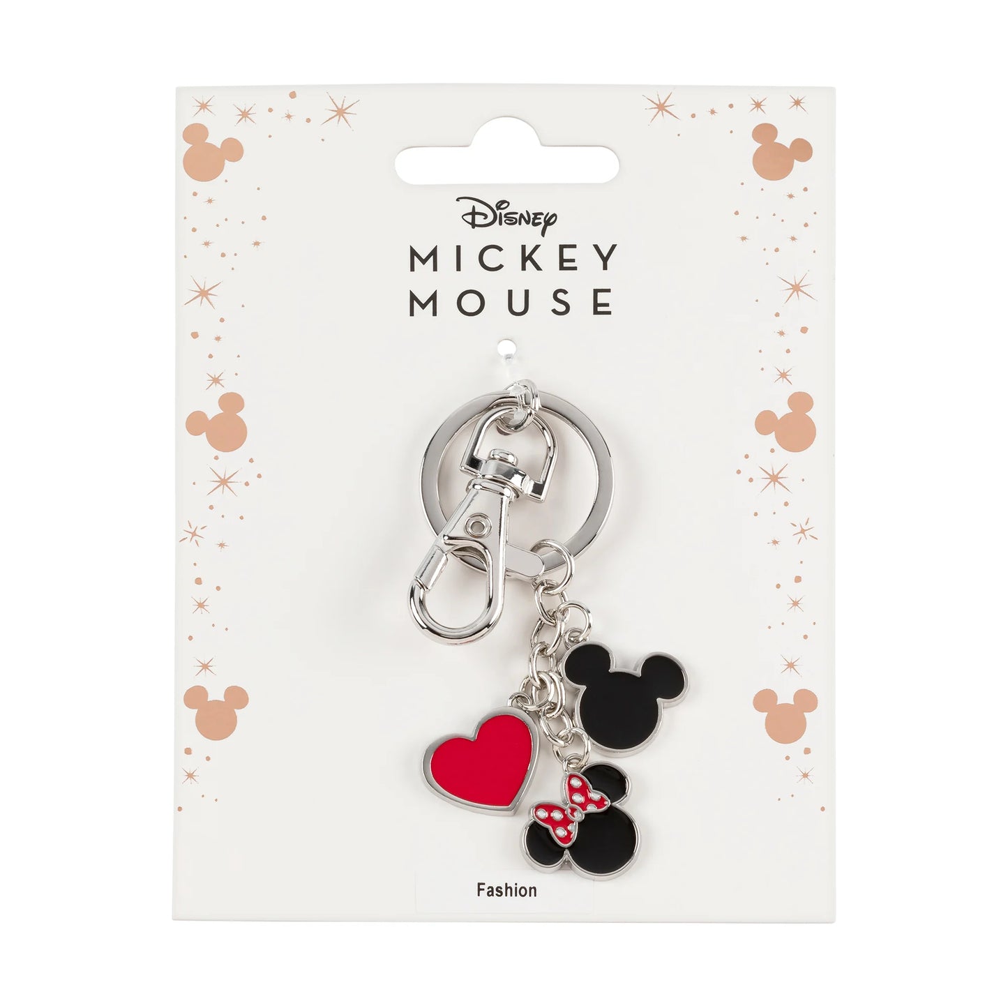 Mickey &amp; Minnie Schlüsselanhänger aus Metall
