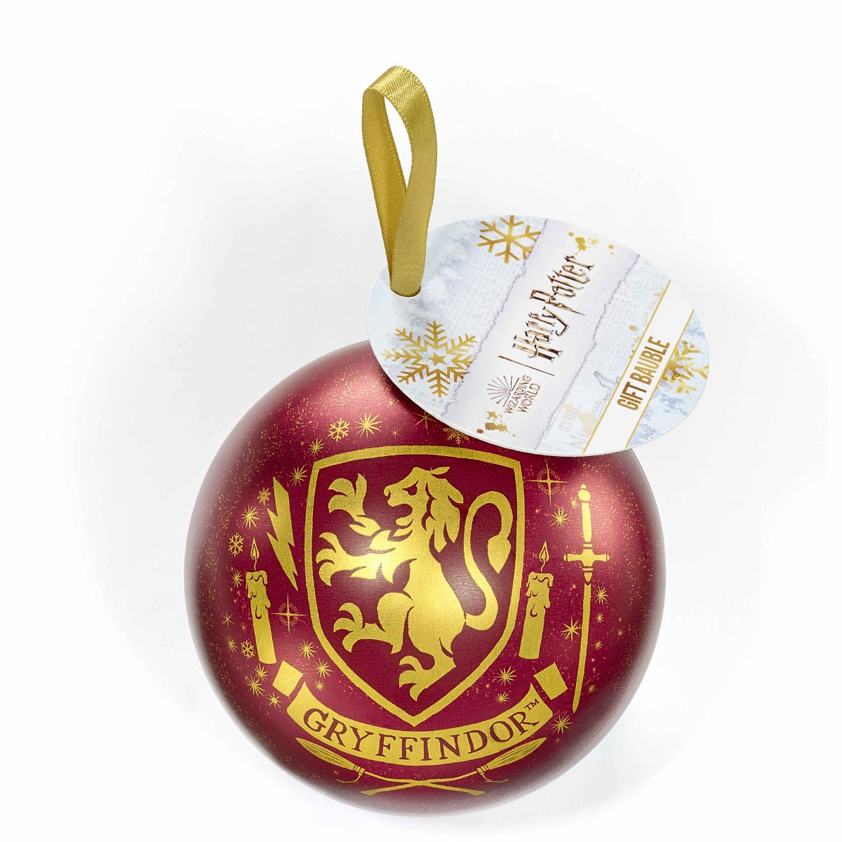 Christmas Bauble Gryffindor Gift - Gryffindor Necklace