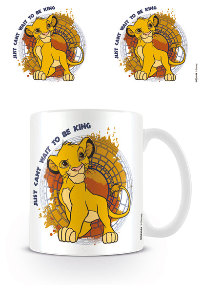 Mug Le Roi Lion - Je voudrais déjà être roi - PRECOMMANDE*