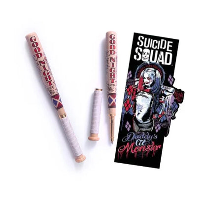 Stylo et Marque-page Batte de Baseball Harley Quinn - Suicide Squad