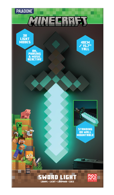 Lampe Minecraft - Epée Diamant - PRECOMMANDE*