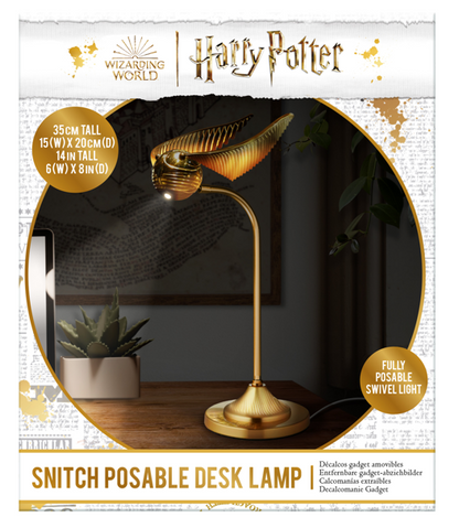 Lampe de bureau Harry Potter - Vif d'Or - PRECOMMANDE*
