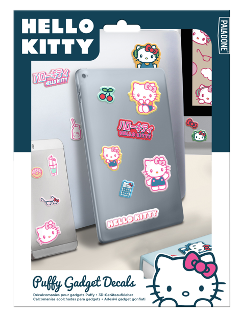 Gadget Decals Hello Kitty - Puffy - PRECOMMANDE*