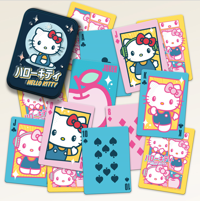 Cartes à Jouer Hello Kitty