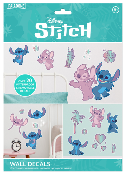 Stickers Muraux Lilo et Stitch - Stitch et Angel - PRECOMMANDE*