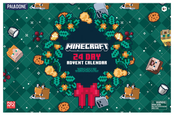 Calendrier de l'Avent Minecraft - 24 jours - PRECOMMANDE*
