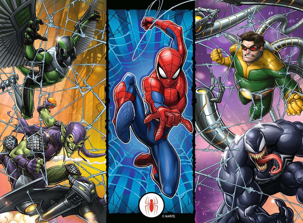 Puzzle Marvel - L'univers de l'Homme araignée