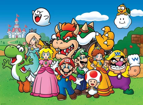 Puzzle Nintendo - Super Mario Fun