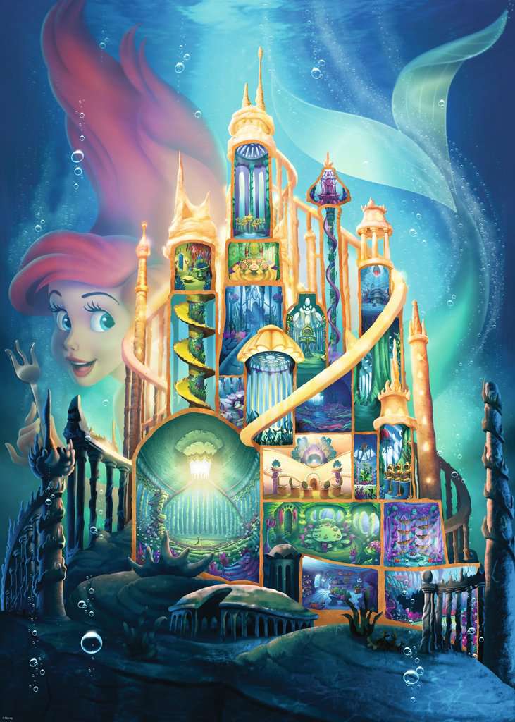 Puzzle Disney - Chateau Ariel