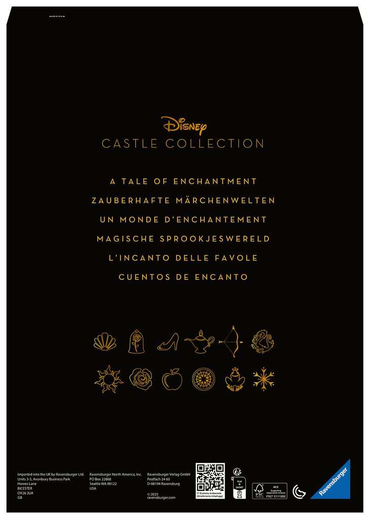 Disney-Puzzle - Schloss Ariel 