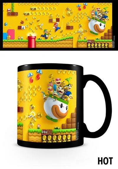 Mug Thermoréactif Mario Bros. - Gold Coin Rush