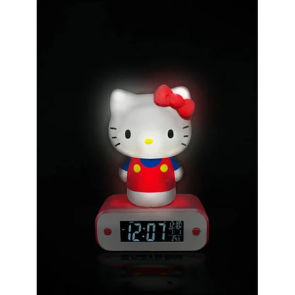 Réveil et Lampe Hello Kitty
