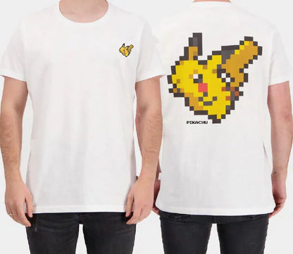T-Shirt Pokemon - Pixel Pikachu