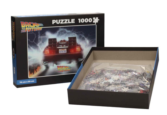 BACK TO THE FUTURE Puzzle 1000P Delorean Out of Tme