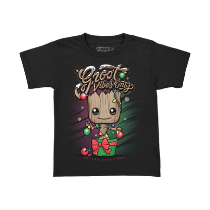 LES GARDIENS DE LA GALAXIE - Pocket POP - Holiday Groot + T-shirt