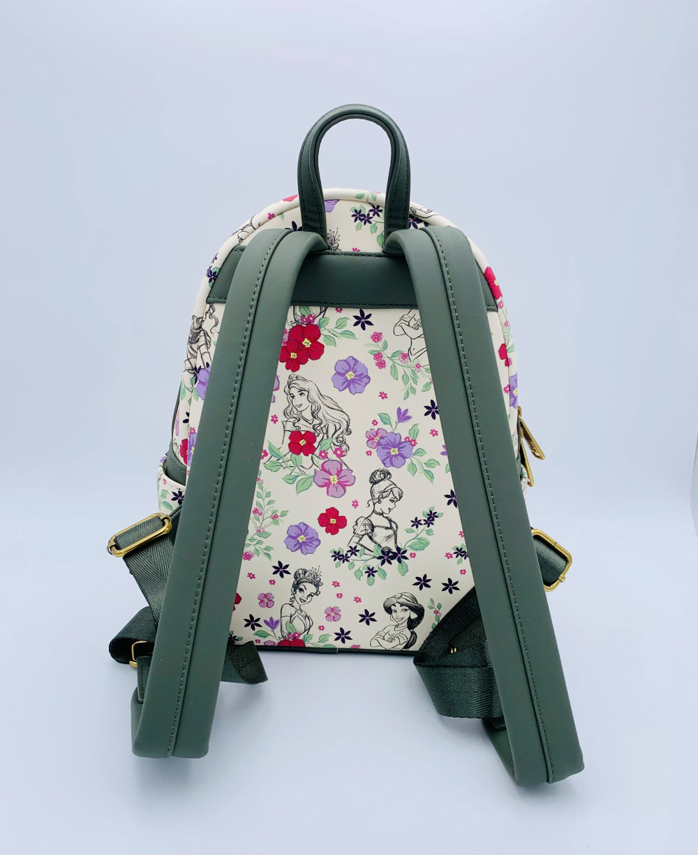 Small Sketch Floral Princess Backpack