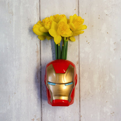 Iron Man Wall Vase
