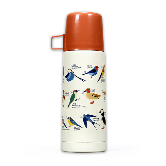 Bouteille isotherme RSPB - oiseaux du jardin 350 ml
