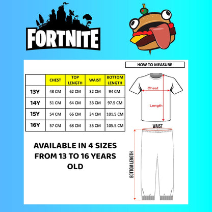 Pyjama Fortnite – with Durr Burger Beef Boss Motif