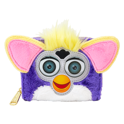 furby plush cosplay lenticular zip around wallet