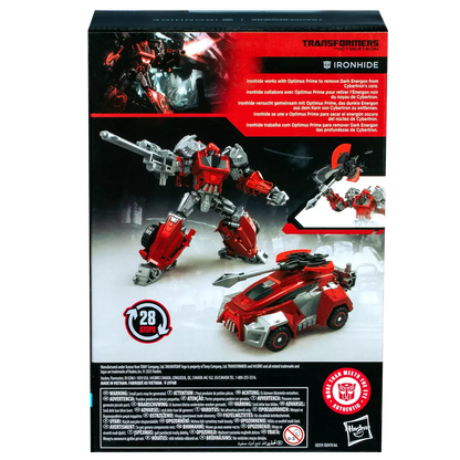 transformers studio series voyager class transformers war for cybertron ironhide