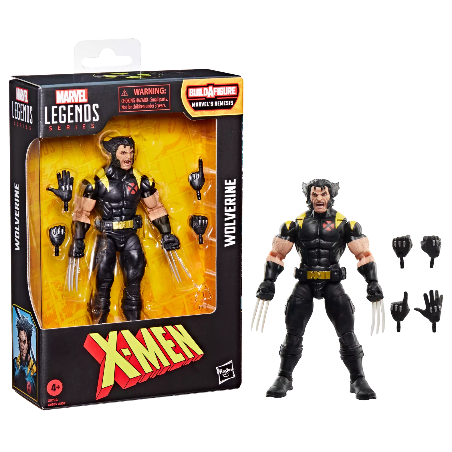 marvel legends series x treme x men wolverine hasbro