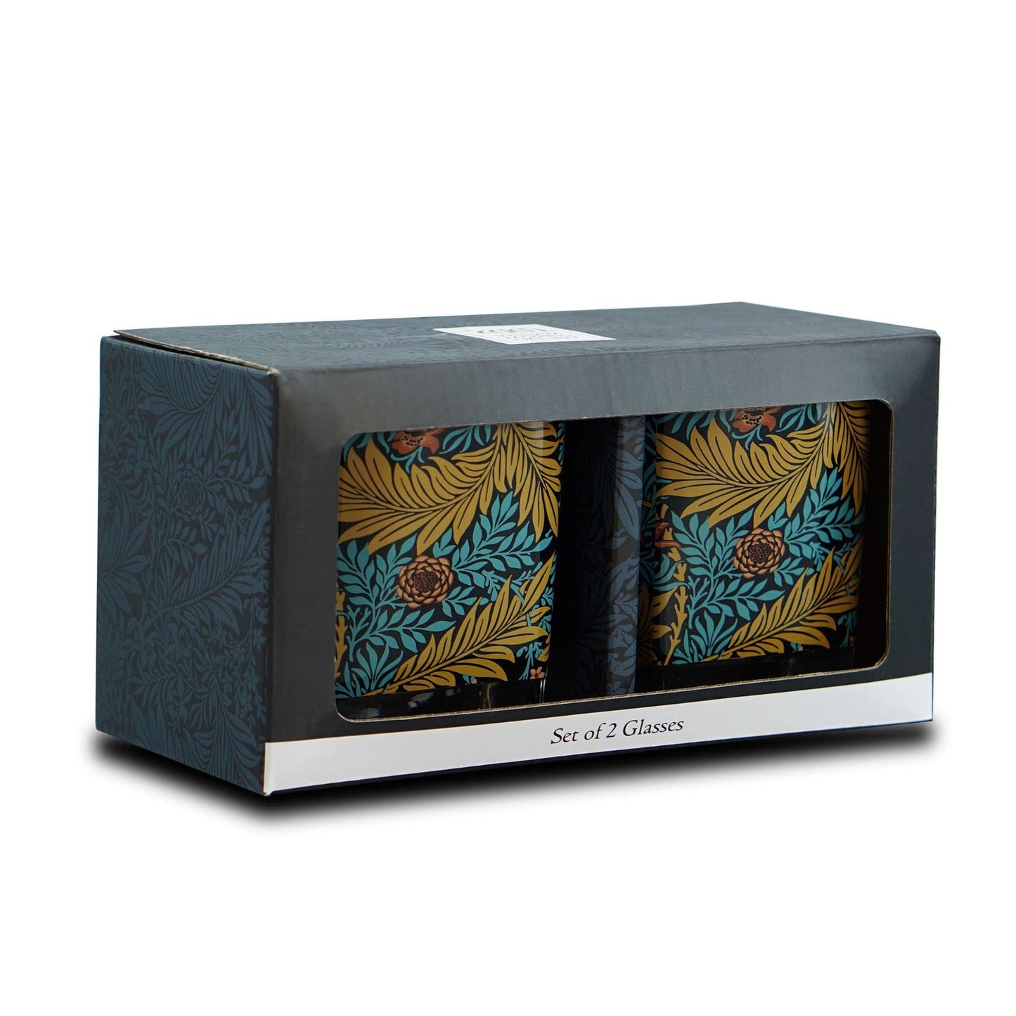Lot de 2 verres William Morris - Larkspur